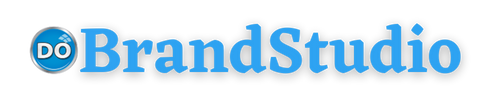 DoBrandStudio Logo Blue trans Eczar SB