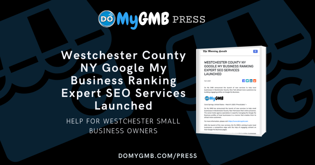 Westchester County NY Google My Business Ranking Expert